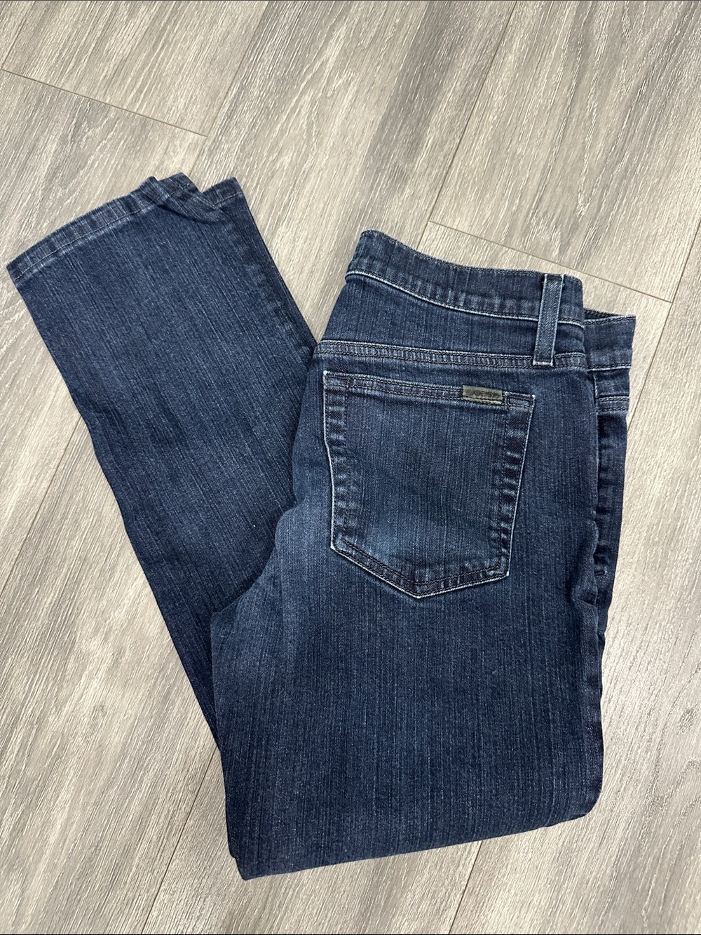 Joe's Jeans Dark Blue Straight Leg Jeans